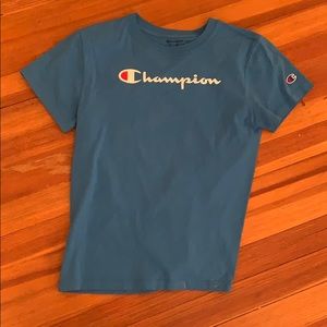 Blue Champion Tee